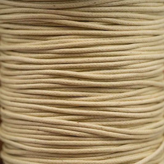 Baumwollband Beige