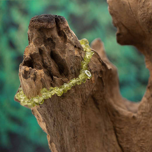 Peridot "Olivin" Splitterarmband